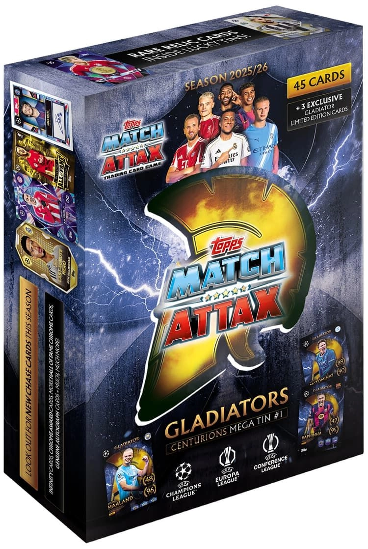 Match Attax 2025/26 - Mega Tin - 45pcs