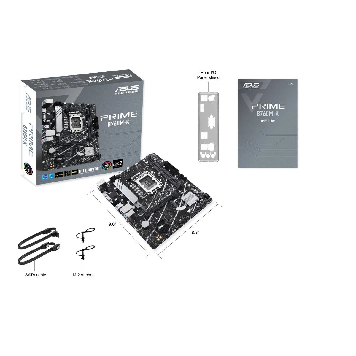 B760M-K - LGA 1700 PCIe 4.0 2.5Gb Ethernet