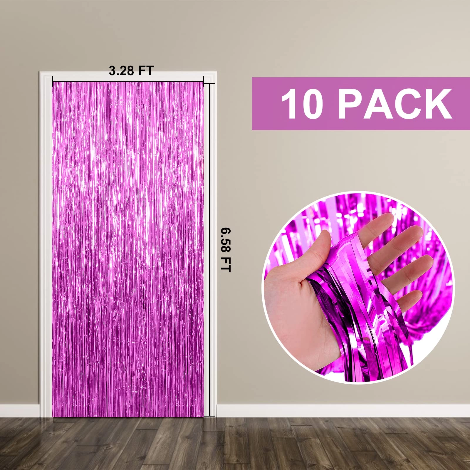 Foil Curtain - 10 Pack