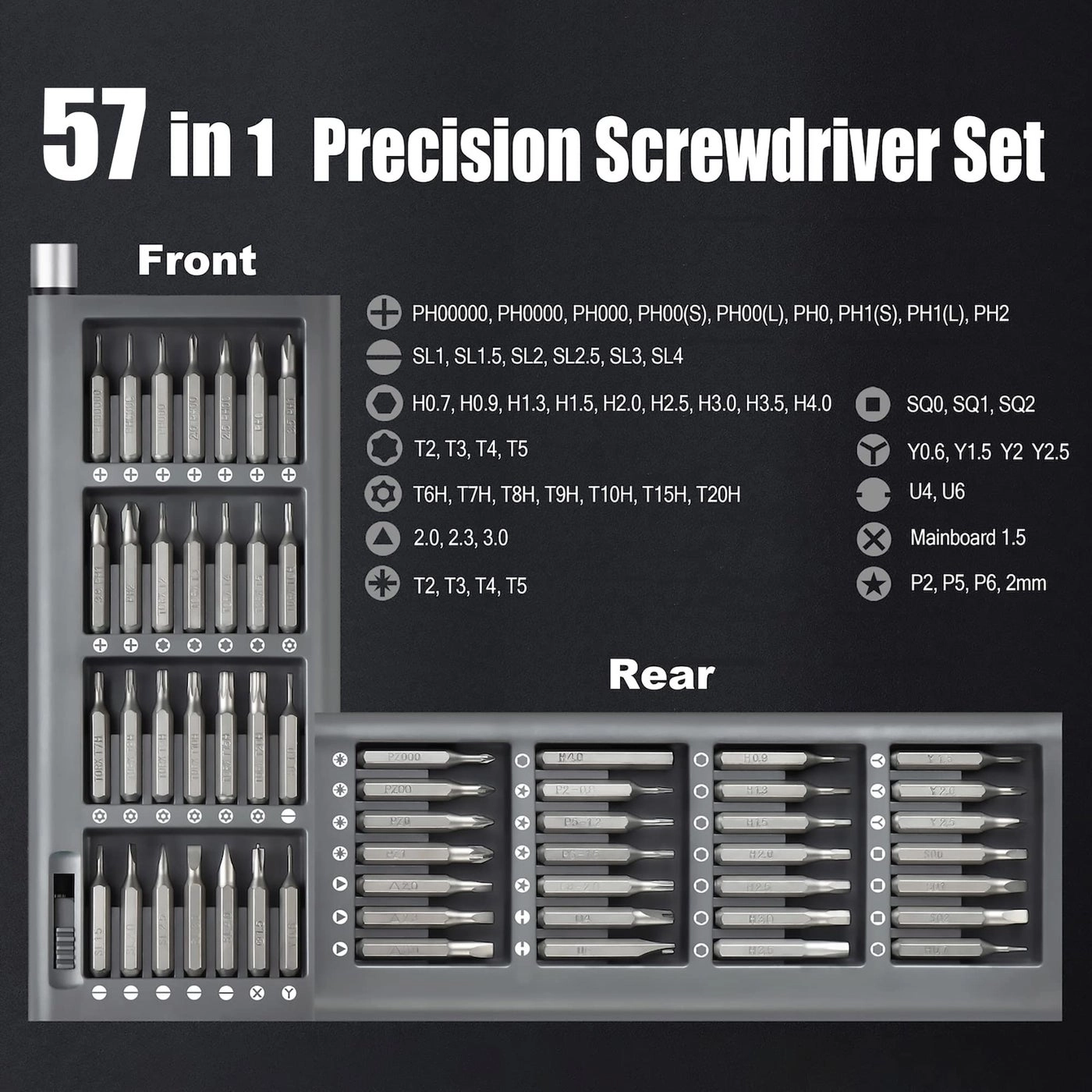 Precision Screwdriver - 57 in 1