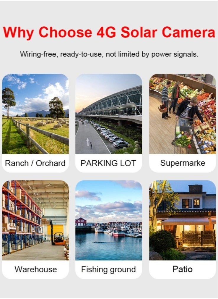 4G Solar Camera