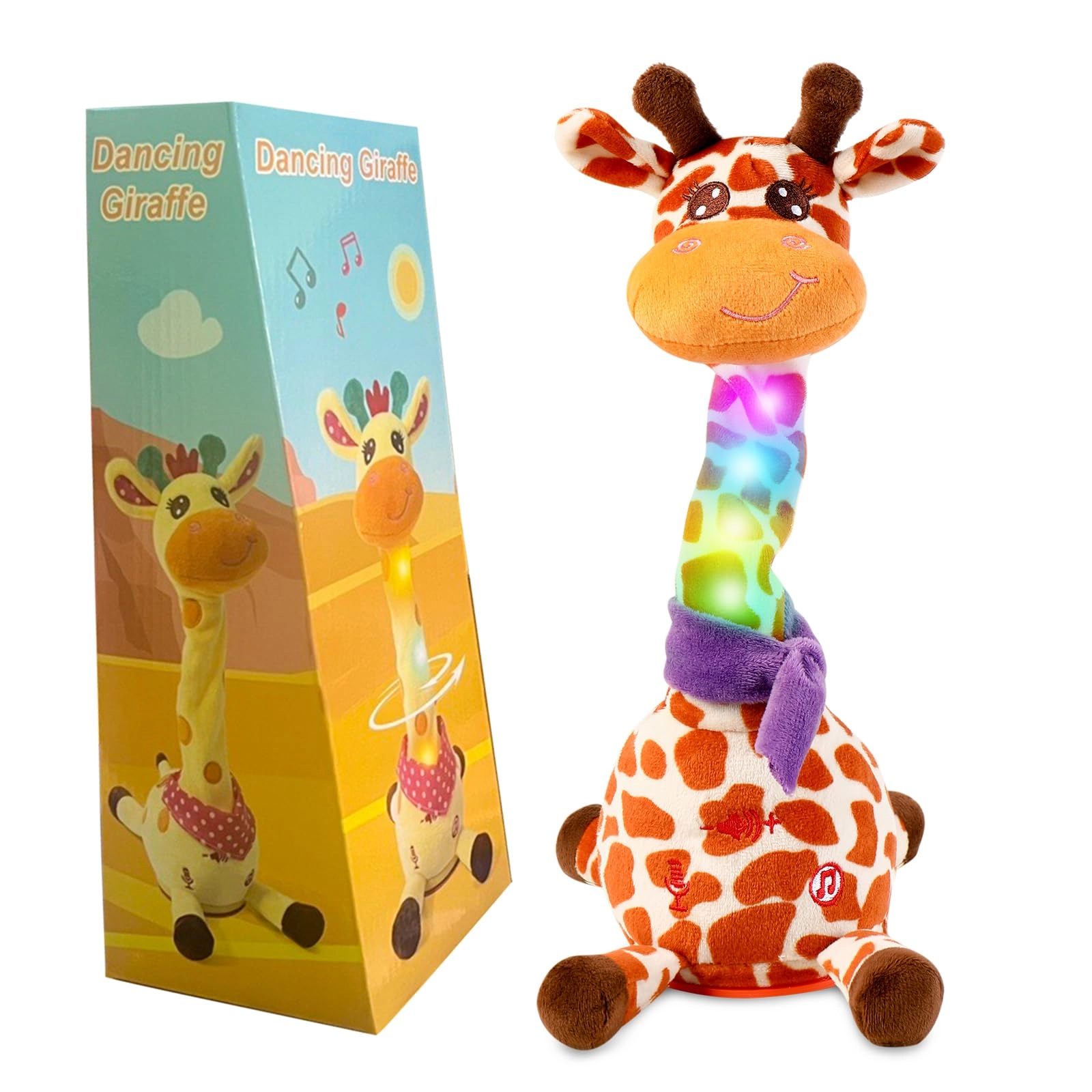 Emoin Dancing Talking Giraffe Musical Toy - 6 years+