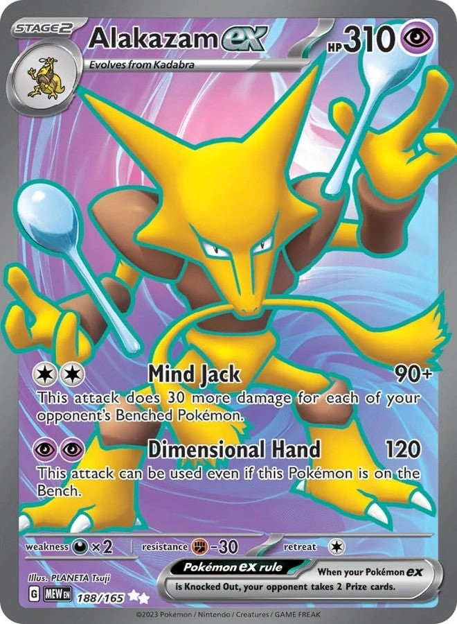 Pokémon Alakazam 188/165 - 151