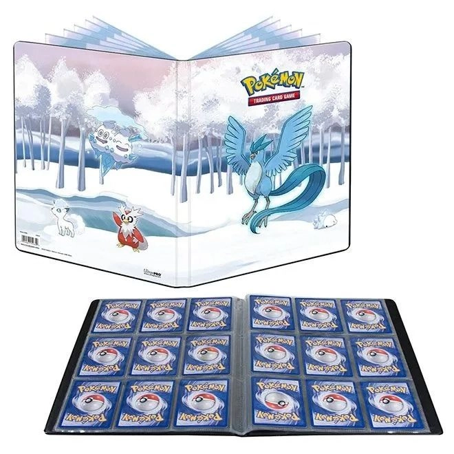 Gallery Series Pokémon Frosted Forest 9-Pocket Portfolio - 90 standard size cards single-loaded 180 cards double-loaded
