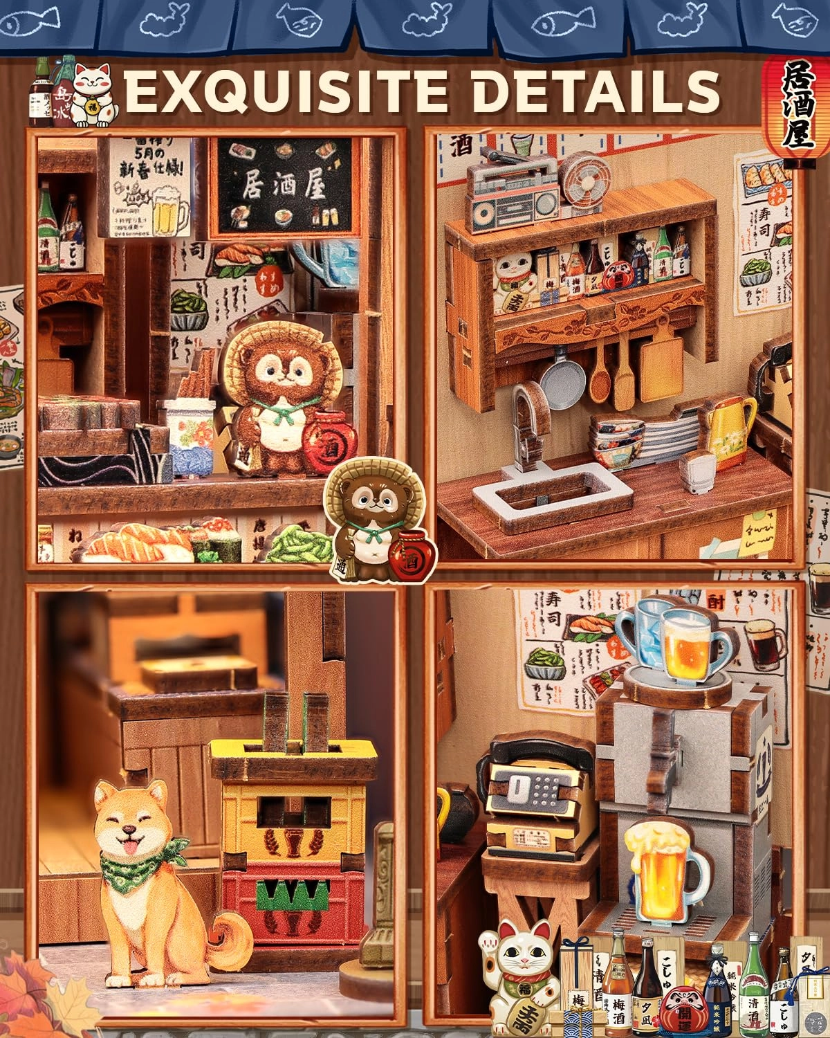Book Nook Kit - Japanese Izakaya