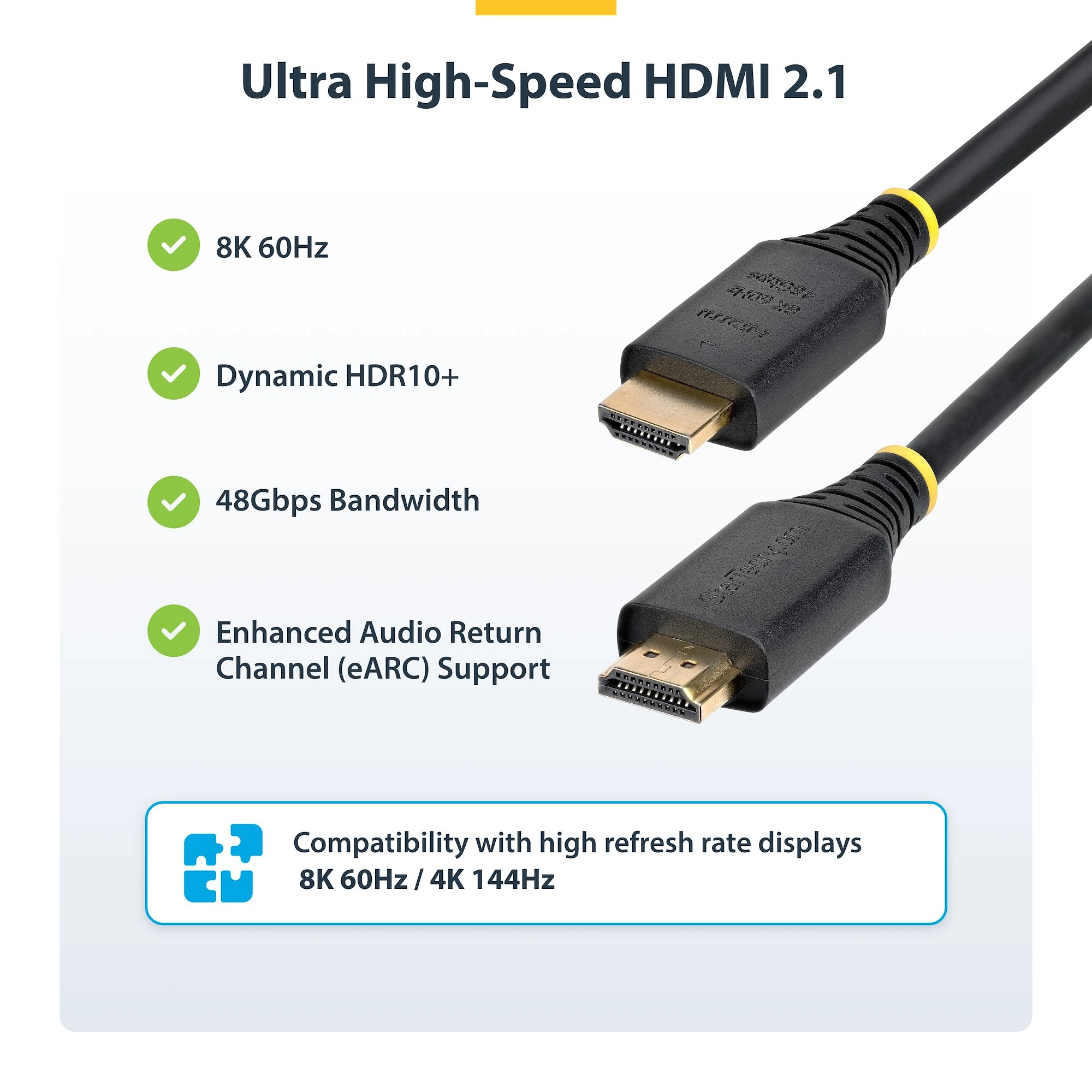 8K HDMI Cable - 0.5m