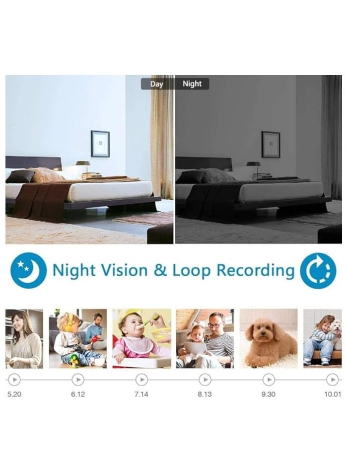 Smallest Wireless WiFi Camera 1080P