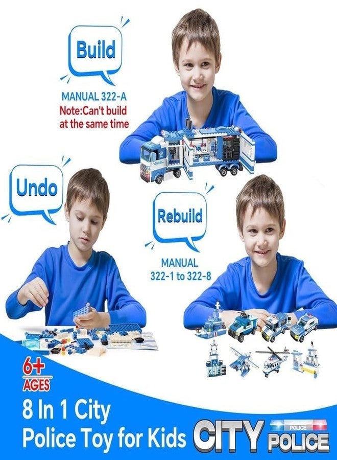 City Police Construction Block Set 4156 - 857pcs