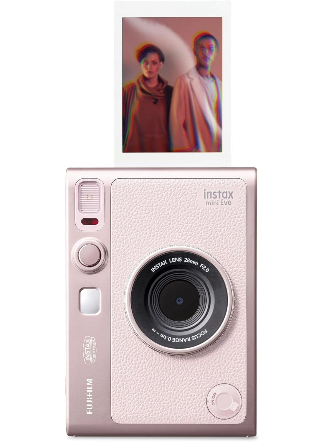 Mini EVO - Hybrid Instant + Camera Case - Pink + Mini Film Sheets - 20 + microSD Card - 32GB