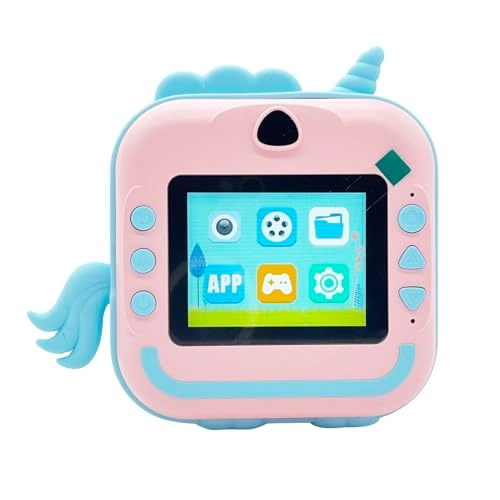 Children's Instant Print Camera - 24MP 2.4-inch BT Connectivity
