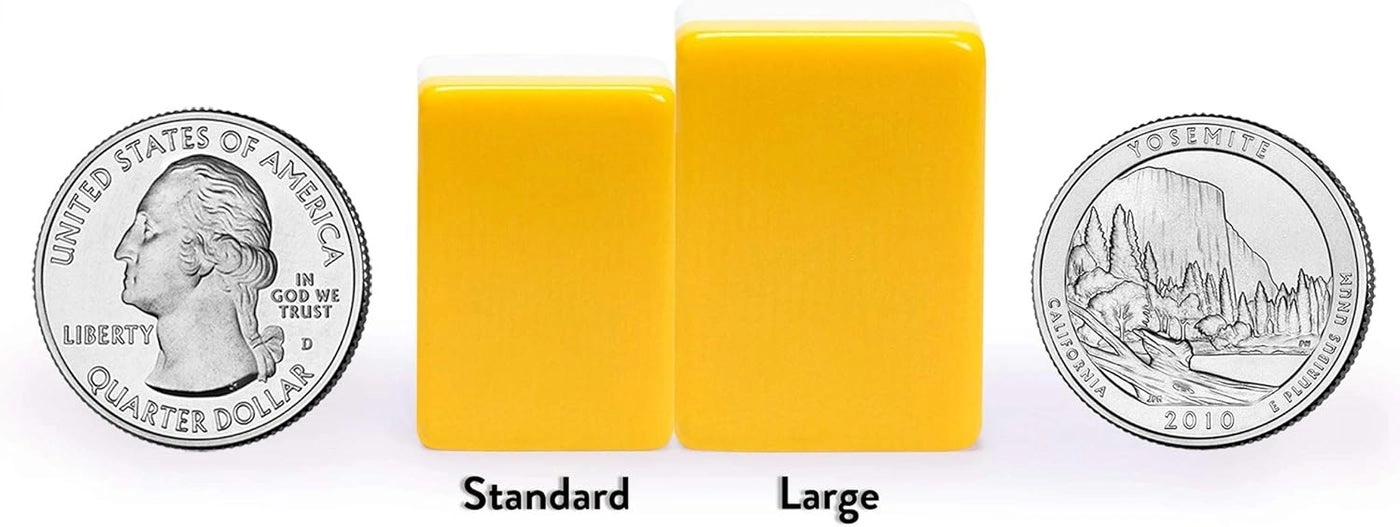 Riichi Mahjong Set - 144 tiles white