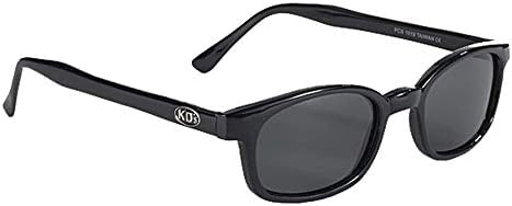Pacific Coast Original X-KD's - Black with Smoke Polarized Lens.