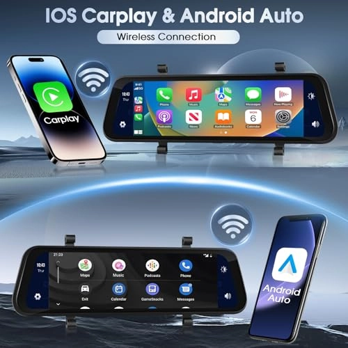 Mirror Dash Cam - 1080P