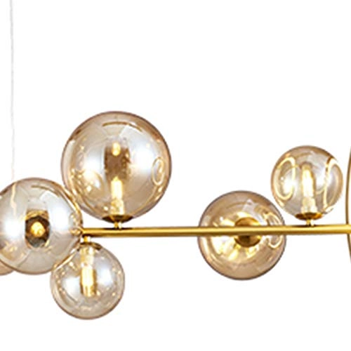 Edison Lamp Shade - G9 Electroplating bronze and amber