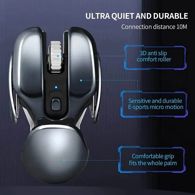 woobles Ergonomics Metal Mouse - Wireless