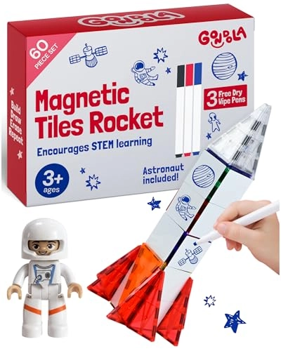 Magnetic Rocket Ship - Ages 3+ STEM