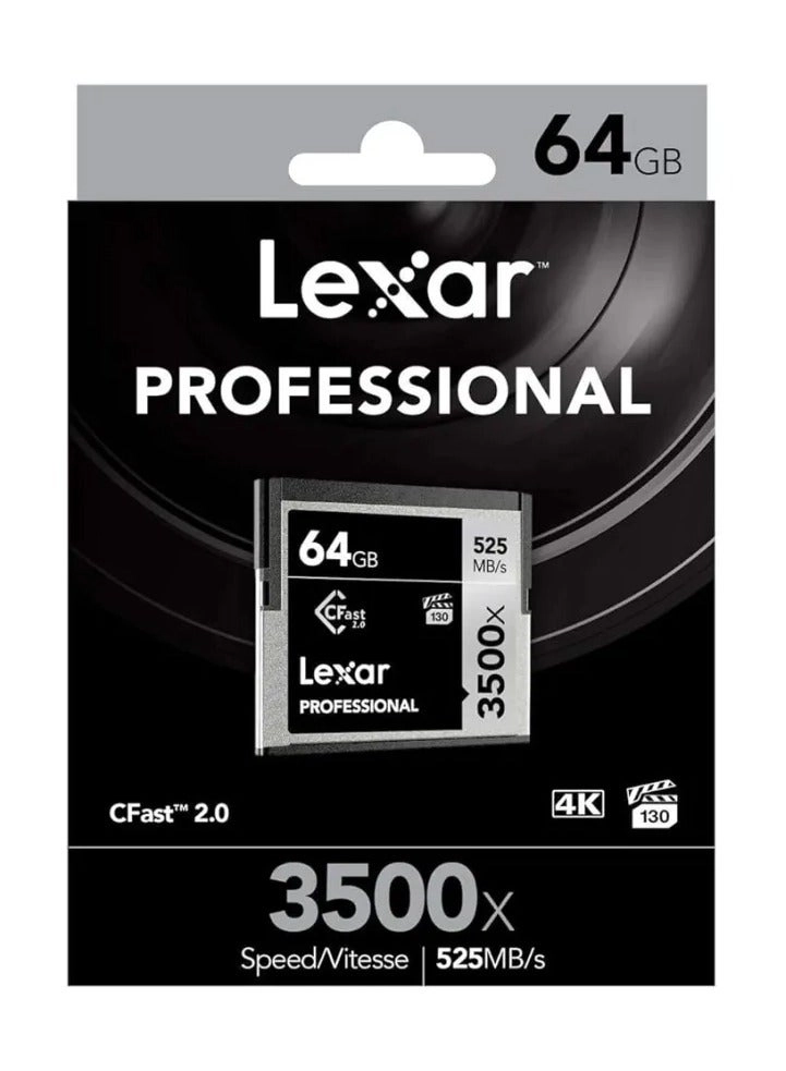 Professional 3500x CFast 2.0 - 64GB