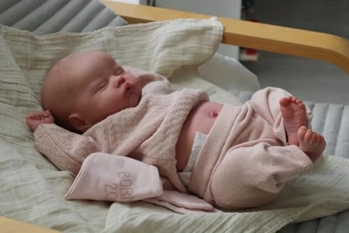 Quinbee Reborn Baby Doll - 19 inch Full Vinyl Ages 3+