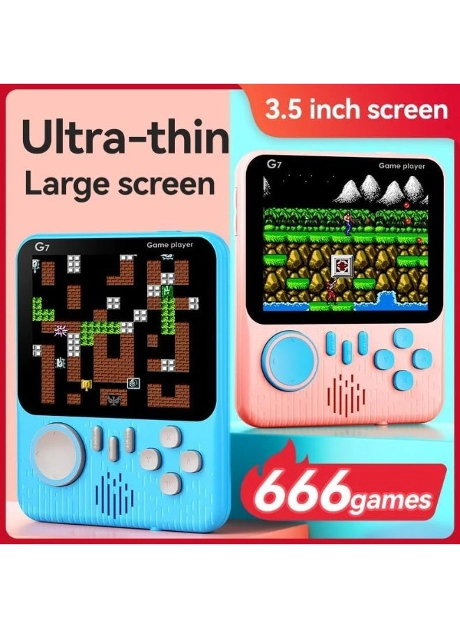 G7 - 3.5-Inch LCD 666 Built-In Games TV Output