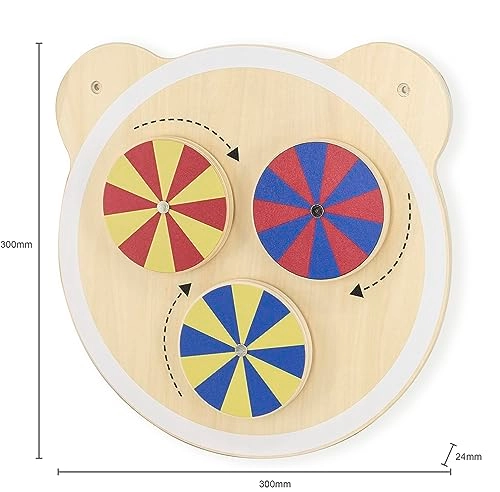 Wooden Wall Toy - 2+ Years