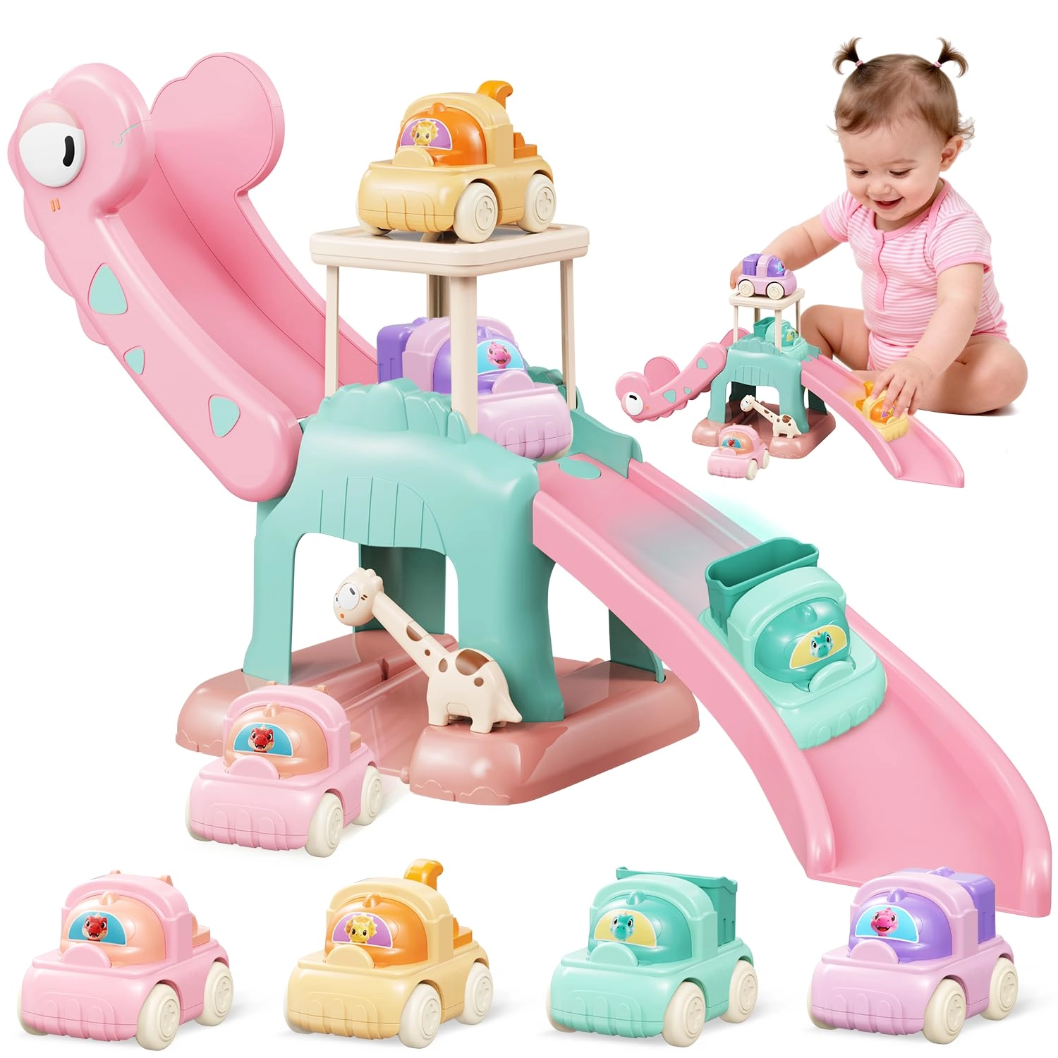 Shen Zhen Shi Hong Jing Zhi Chuang Ke Ji Ltd Dinosaur Slide Toy - 1.0 Count Dinosaur