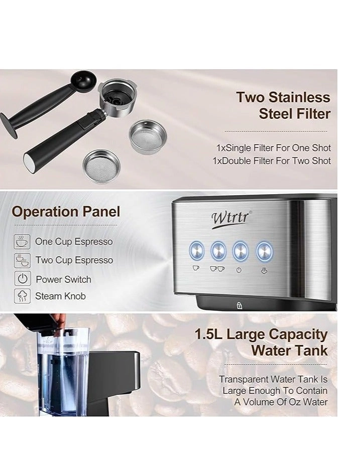 WTR-3010 - Milk Frother Semi-Automatic