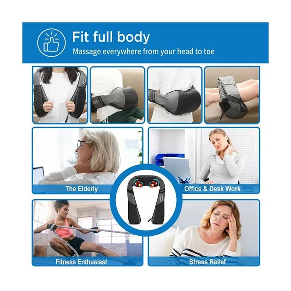 Shiatsu Massager - Back Neck With Heat