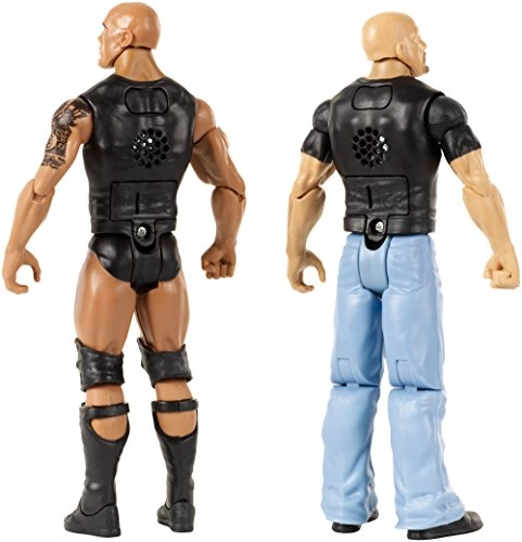 Tough Talkers - The Rock + Steve Austin (DXG92) 2 pcs
