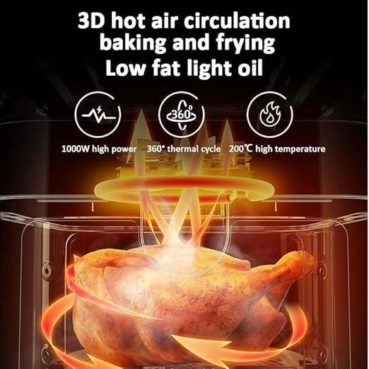 Dual Basket Air Fryer Af-8800