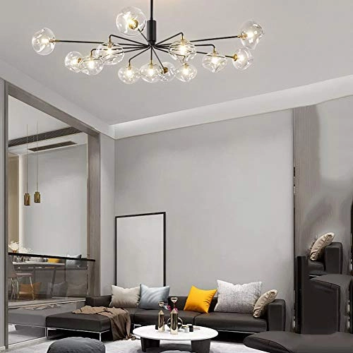 G9 Nordic Creative Glass Bubble Chandelier - 13 head Golden.
