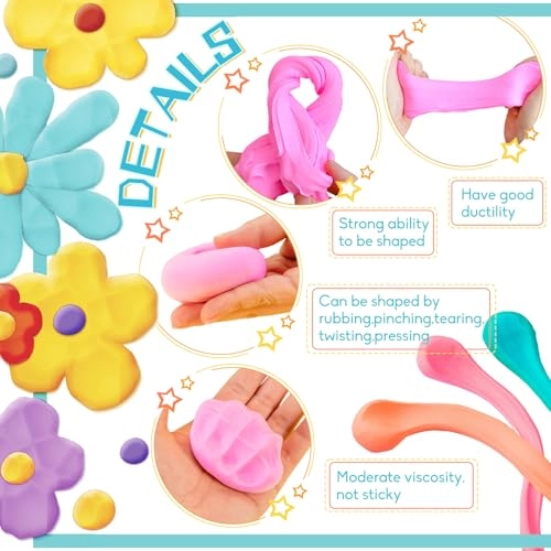 Air Dry Clay - Clay 469g 72pcs.