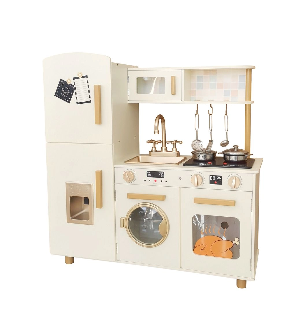 Kitchen Pretend Interactive Play Set - 5 pcs (5551007-W08811)