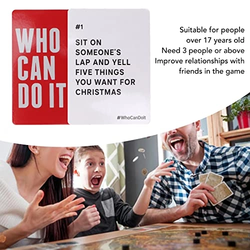 Challenge Party Game - English 17+ 250 pieces