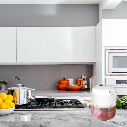 Electric Mini Garlic Chopper - 100+250+350ML Cordless