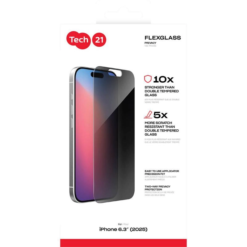 Privacy Tempered Glass Screen Protector for iPhone 16 Pro Max