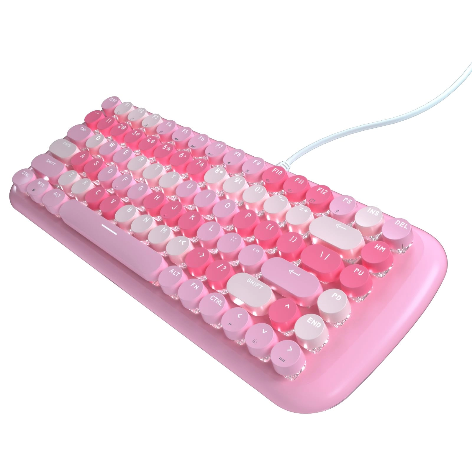 Cute Colorful Wired Mechanical Keyboard - Wired