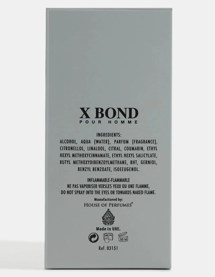 X Bond Special Edition Eau de Parfum 100ml