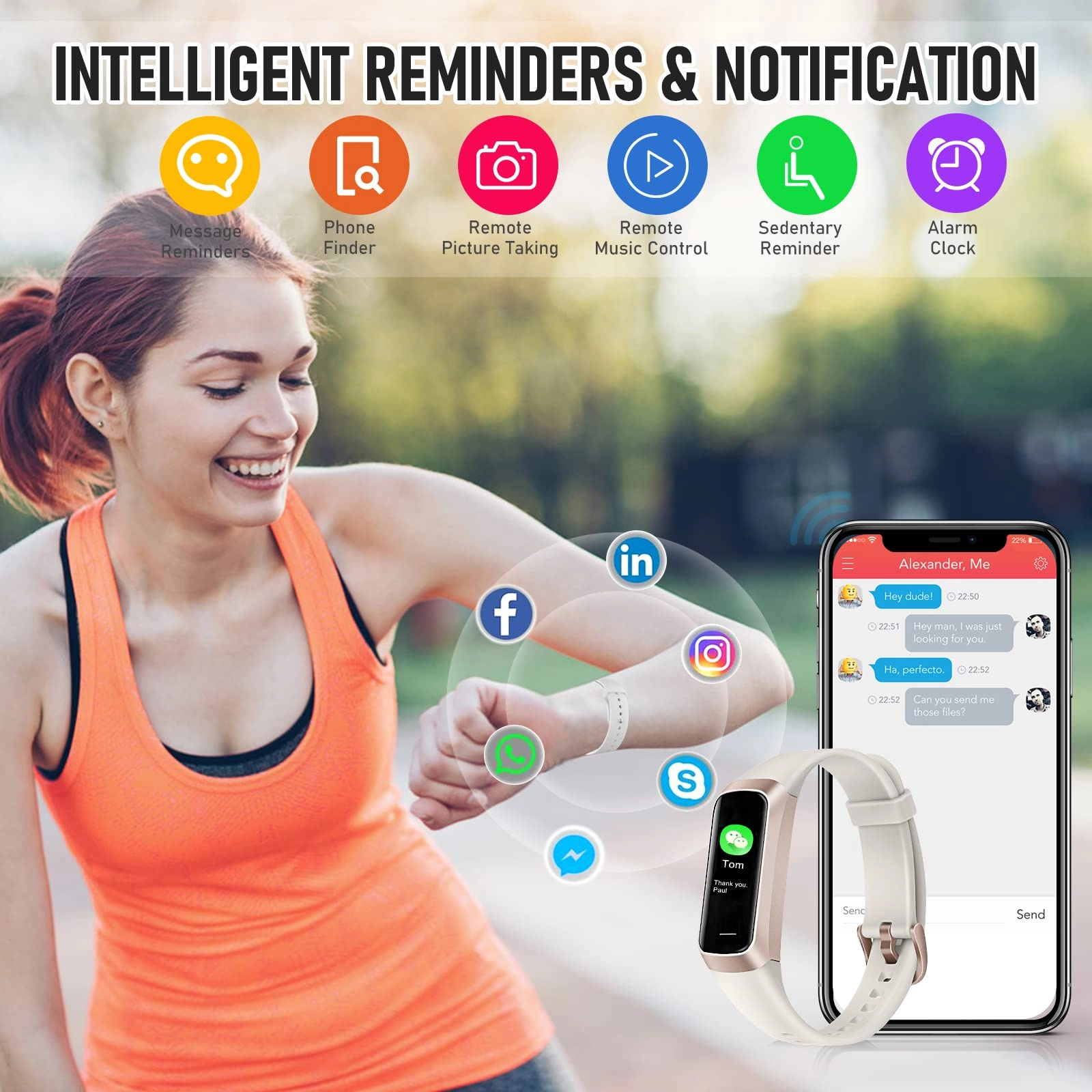 C60 - Activity Tracker 24/7 Heart Rate
