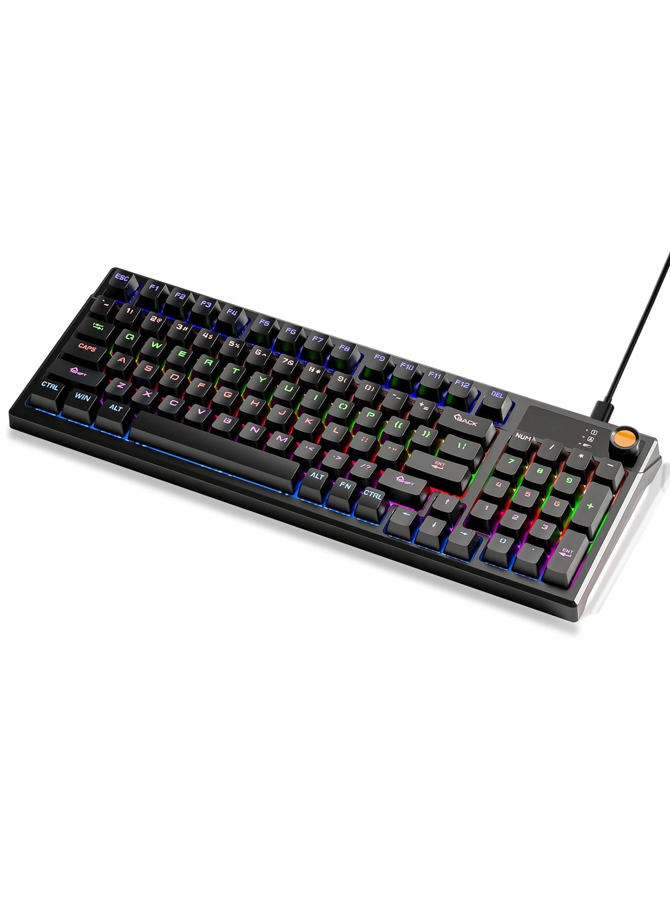 UCHUANG 95-Key Wired Mechanical Keyboard - Wired