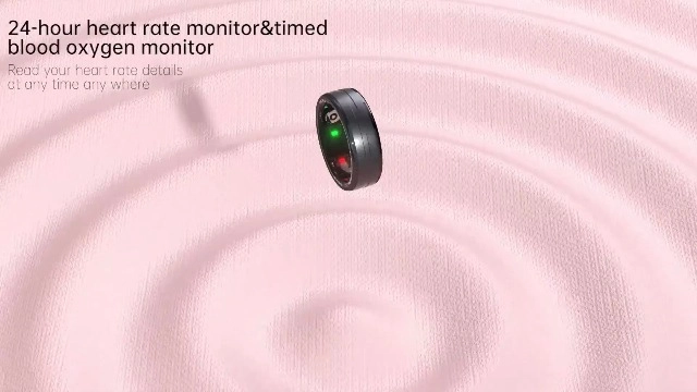 Smart Health Ring - IP68 Waterproof Bluetooth 5.1 7-8 days