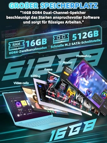 DQ160 Premium Business Laptop DQ160 - 16'' N95 16GB DDR4 512GB SSD