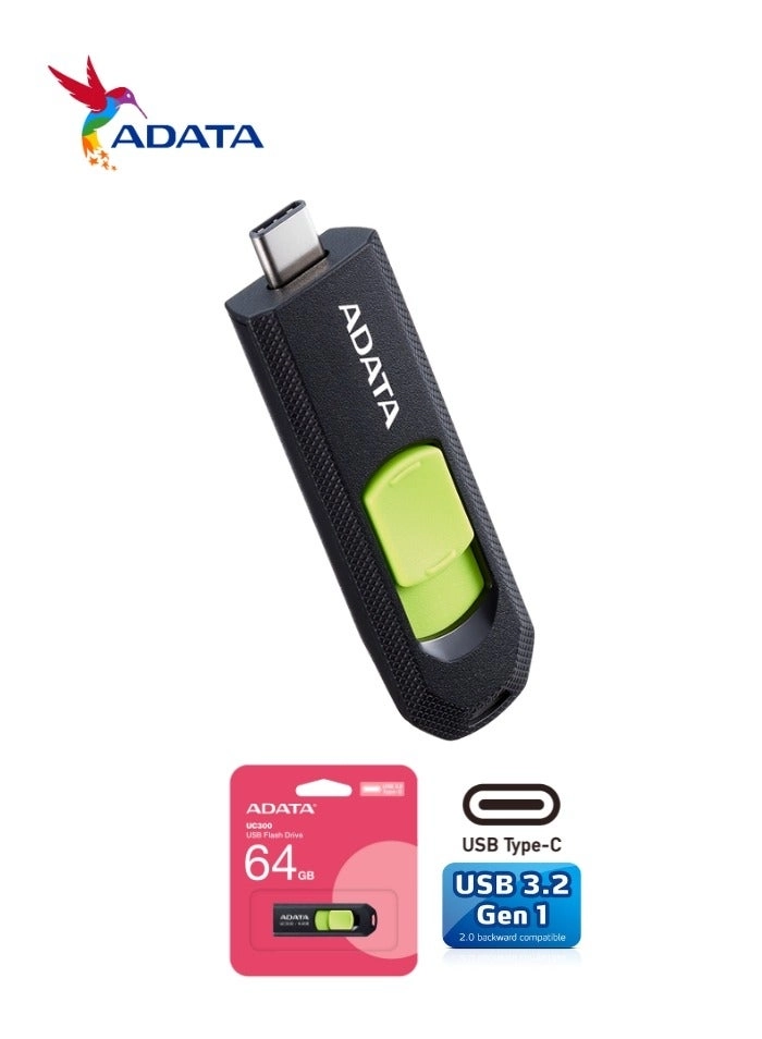 UC300 - USB 3.2 Gen 1 Typ C 64GB
