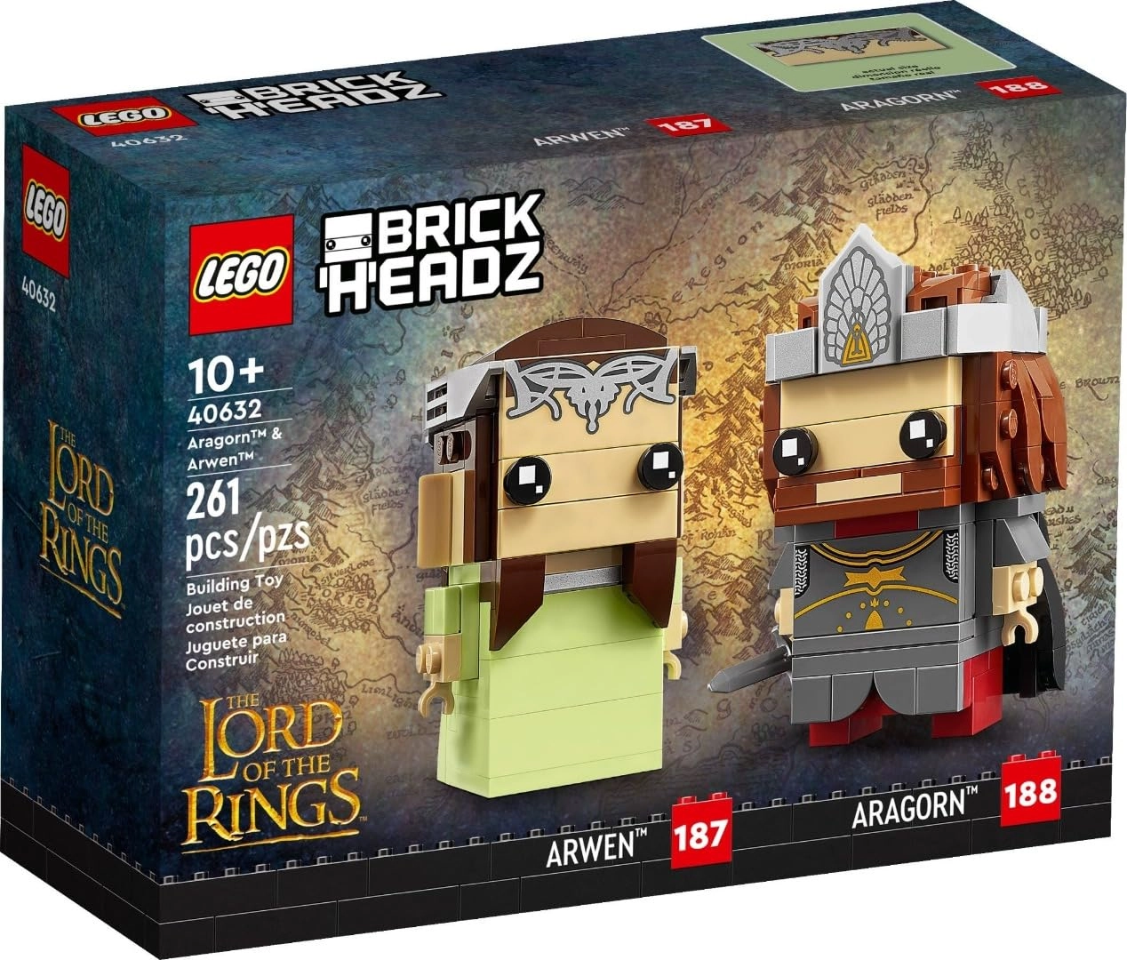 LEGO The Lord of The Rings Aragorn & Arwen (40632) - Fantasy