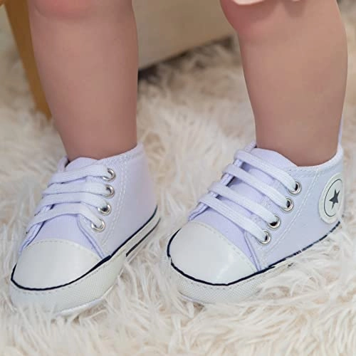 Sandie Reborn Baby Doll - 26 Inch 6 Month Silicone Vinyl Toddler Girl Brown Eyes