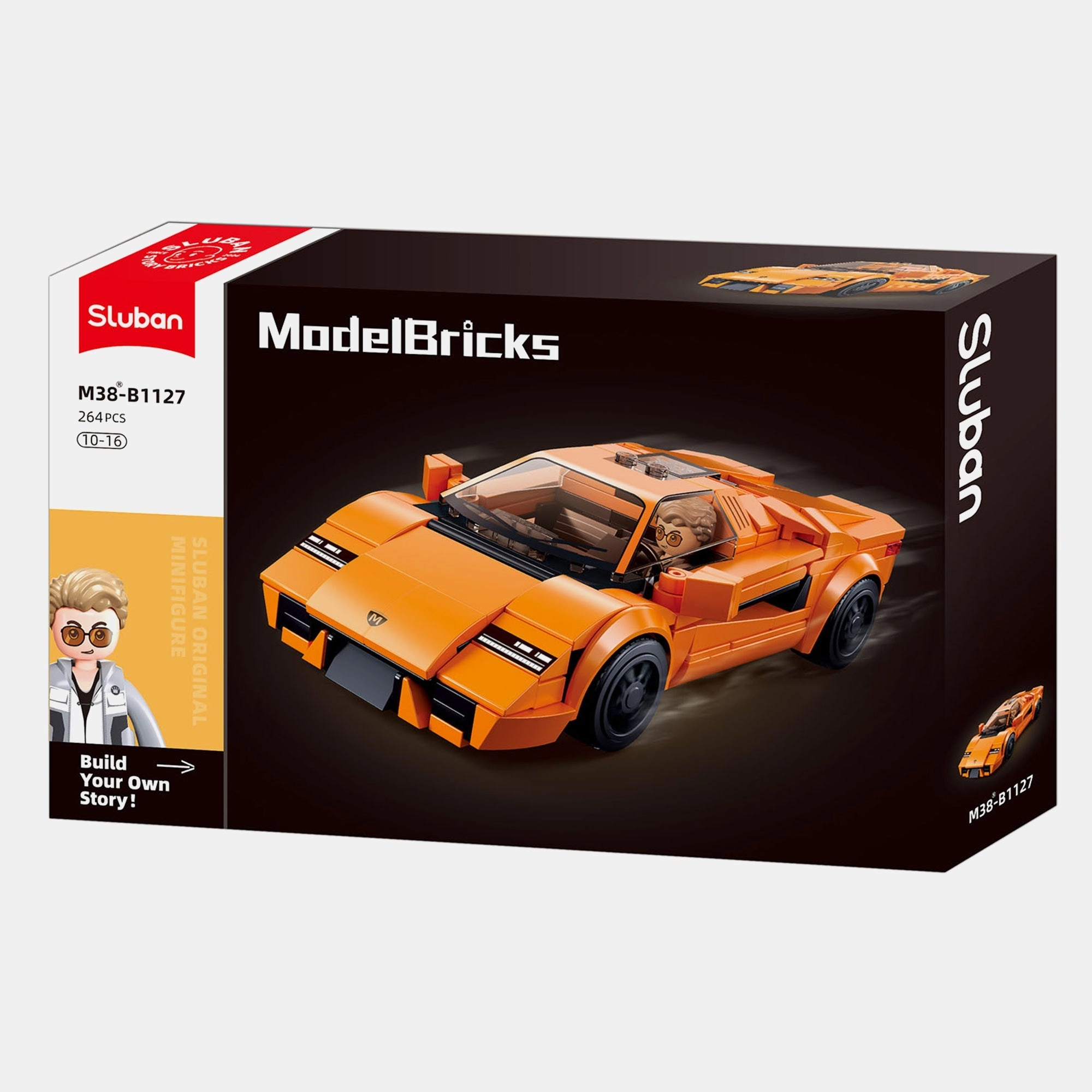 Sluban 2020 Sports Car - 264pcs