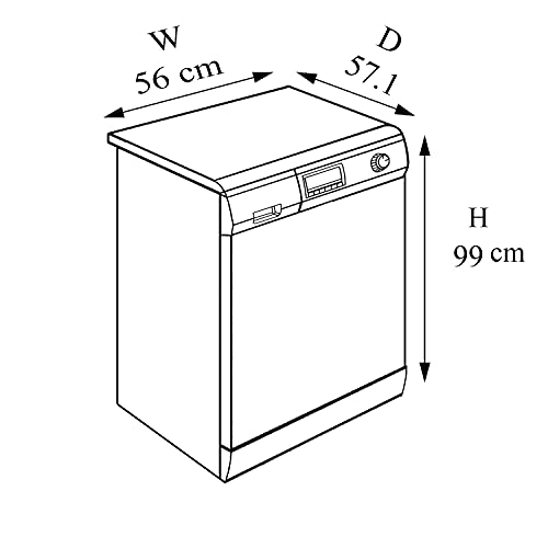 Washing Machine Cover - 6.5 Kg Samsung Fully-Automatic Top Loading