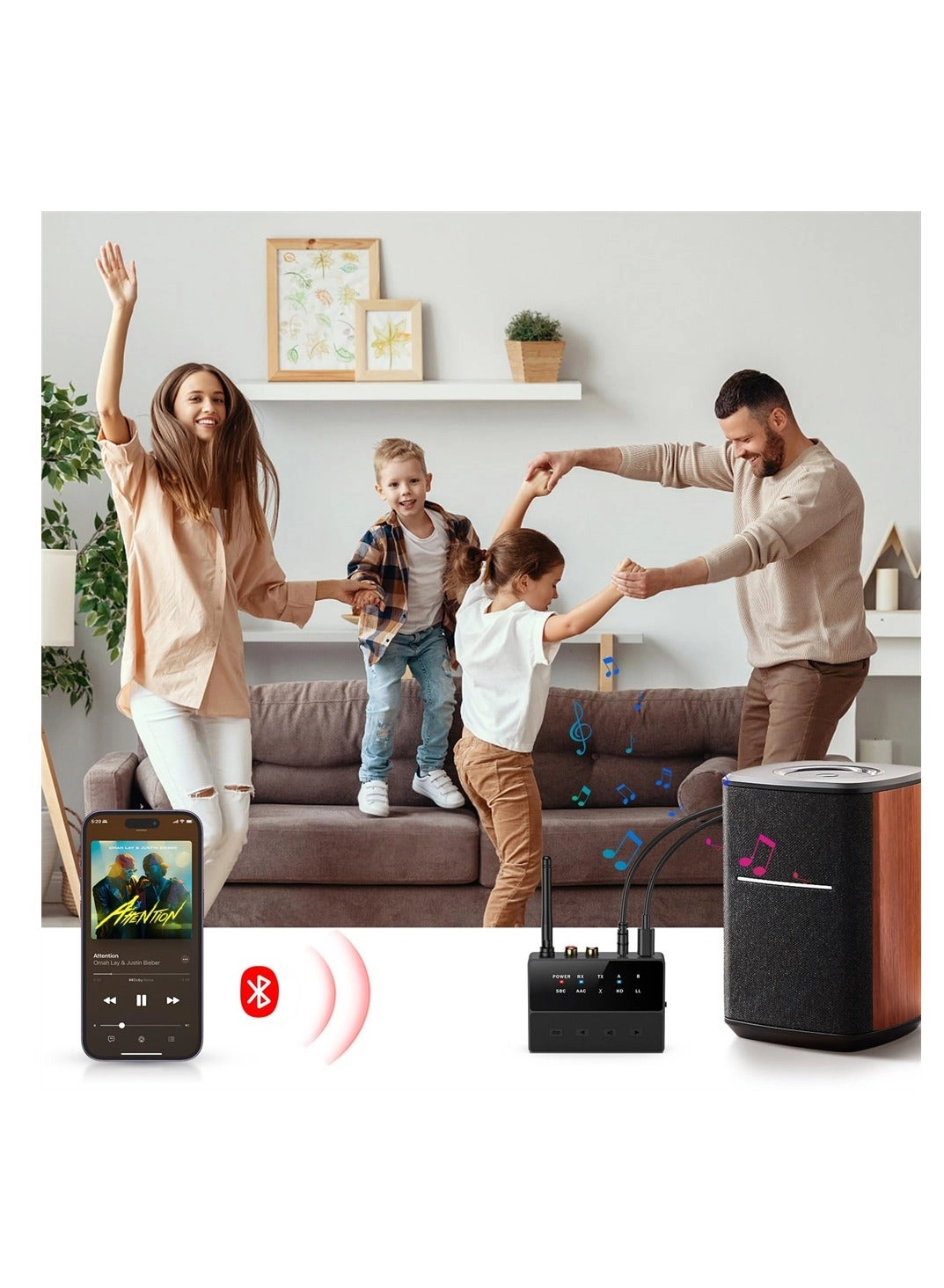 Bluetooth 5.3 Transmitter & Receiver 5.3