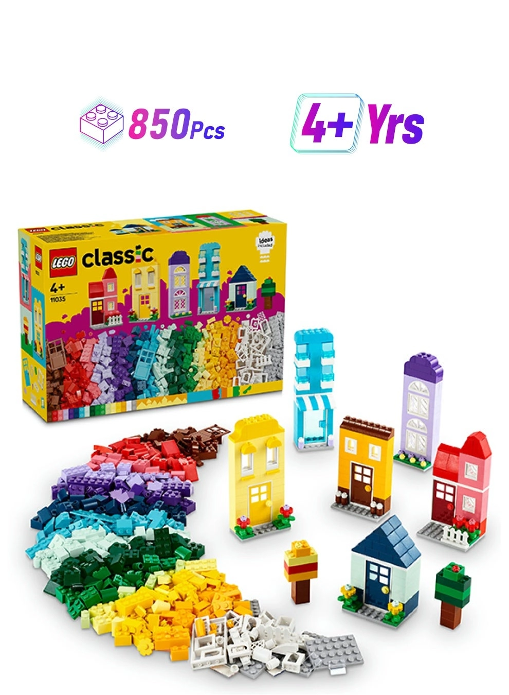 LEGO Classic Creative Houses (11035) - Multicolor 4 years and up