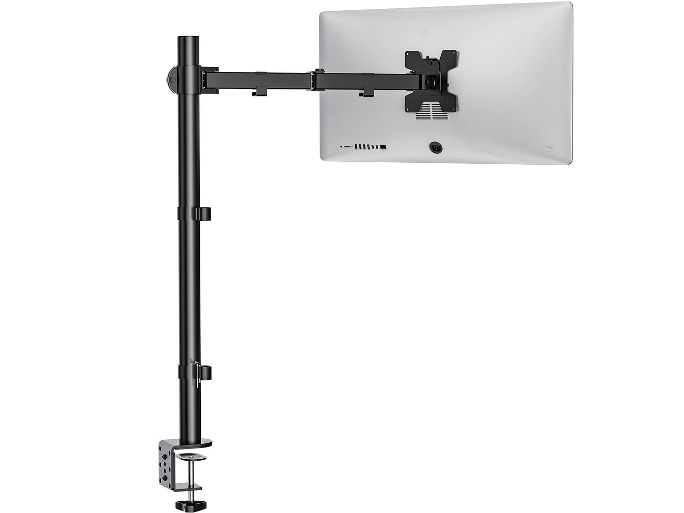 Gas Spring Desk Mount - 35 inch VESA 75 and 100
