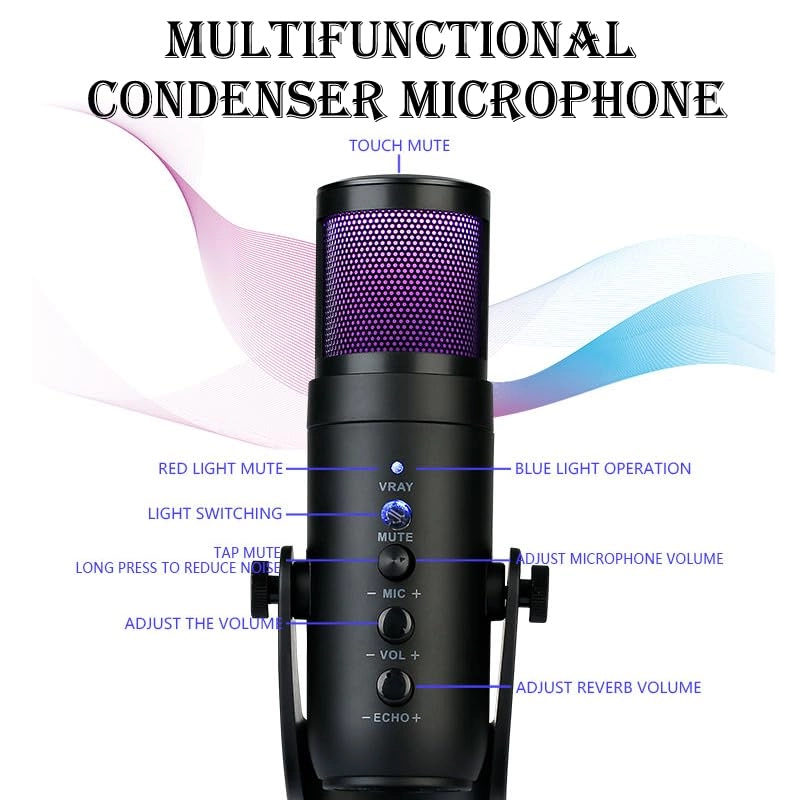 Condenser Mic USB Microphone